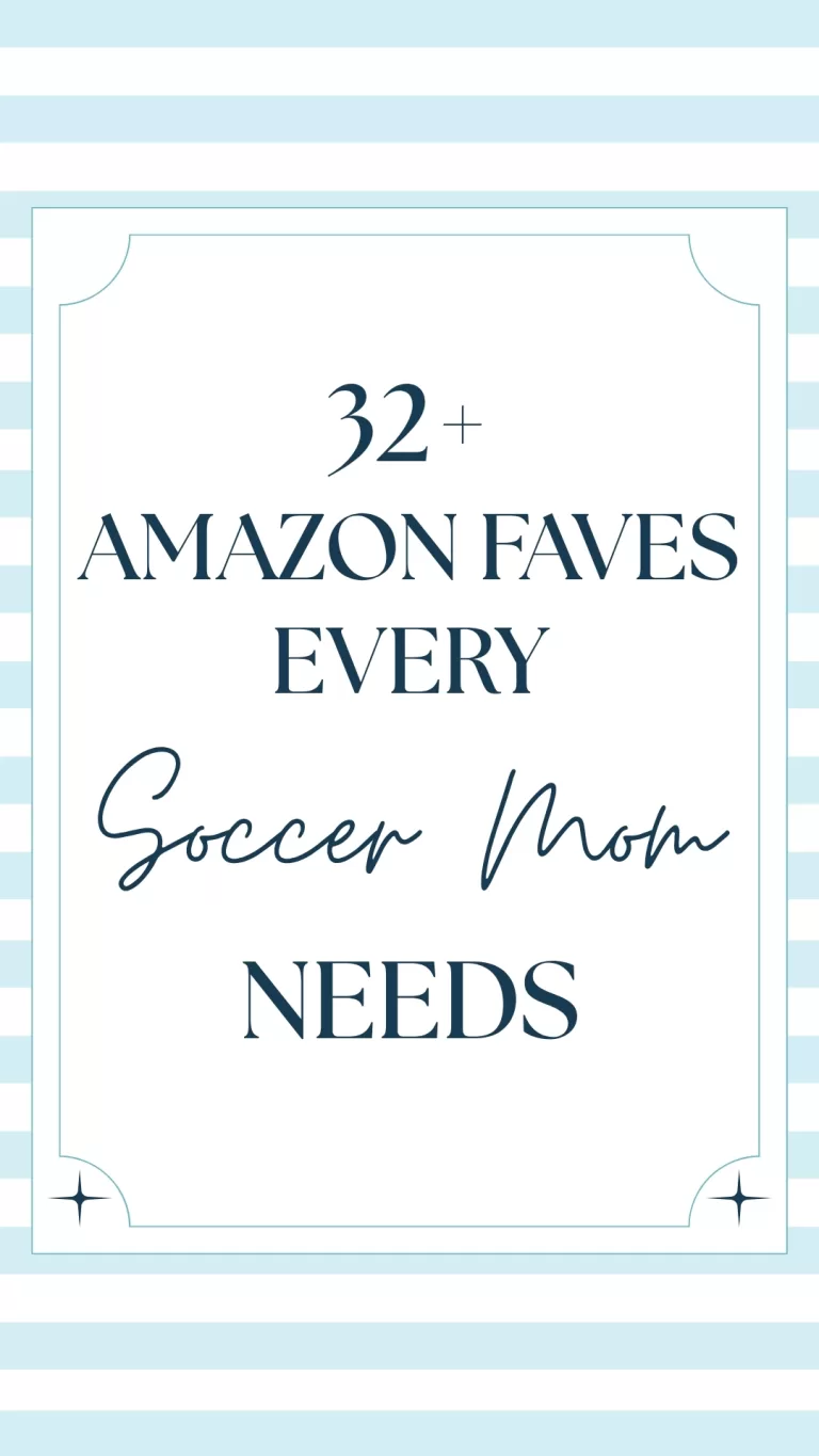 32+ Amazon Faves every Soccer Mom Needs. Simply with Julia