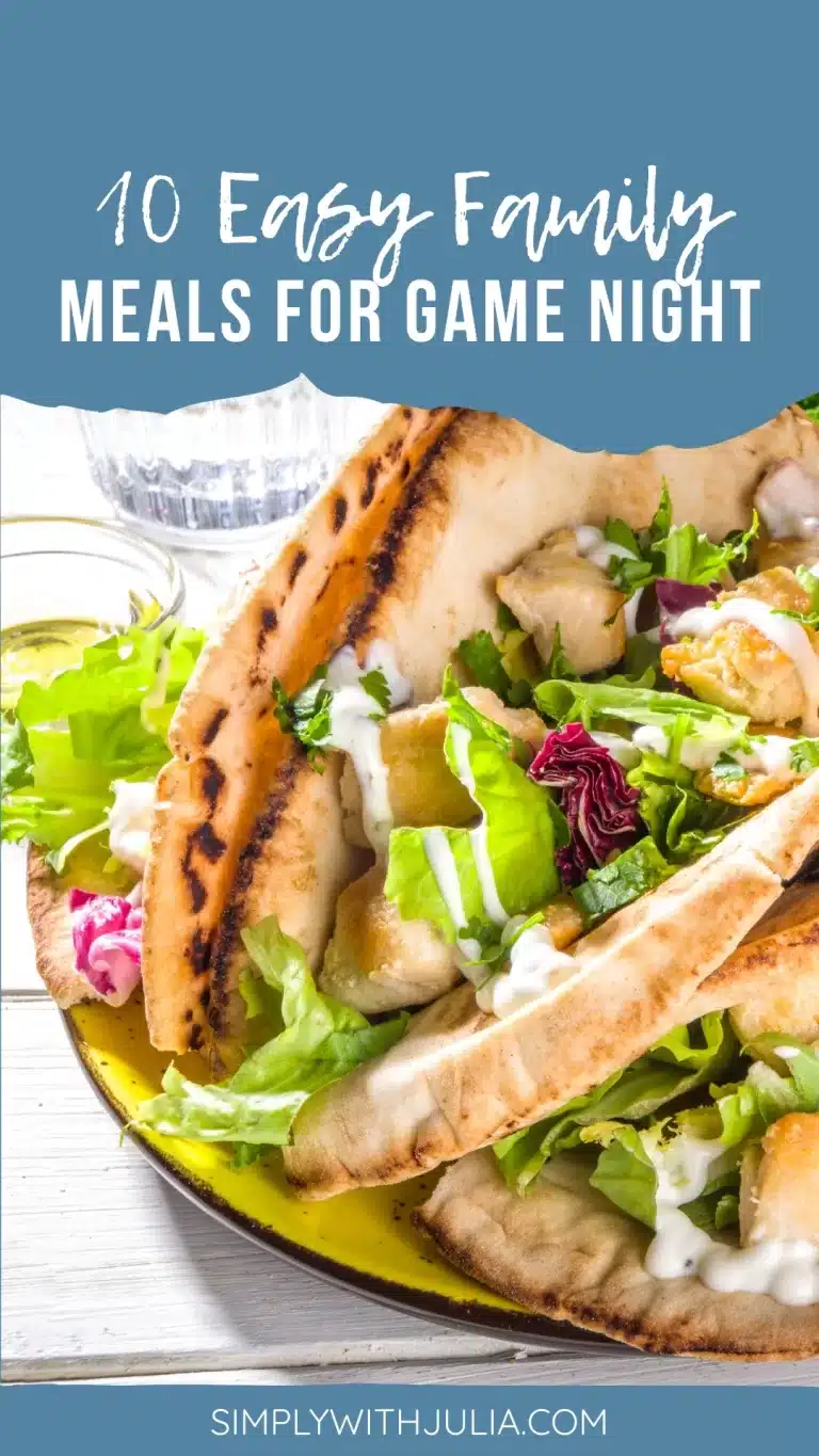 10 easy meals for game night