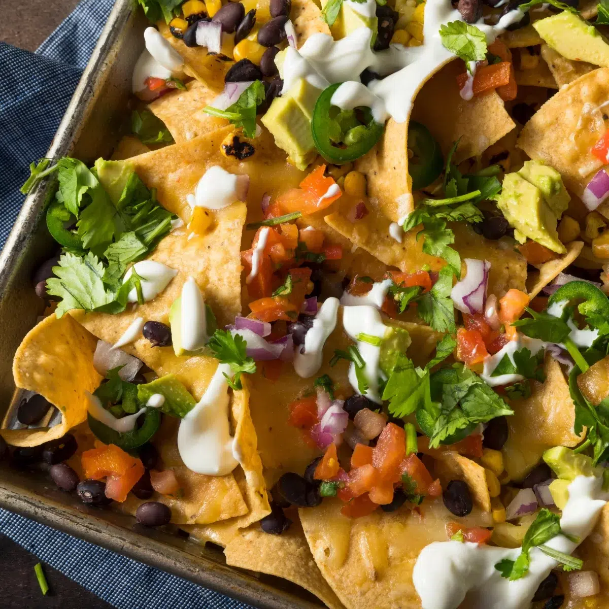 Sheetpan nachos