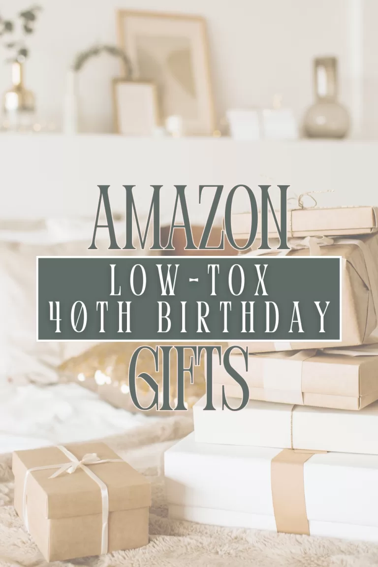 Amazon Low Tox 40th Birthday Gifts for Her. Simply with Julia