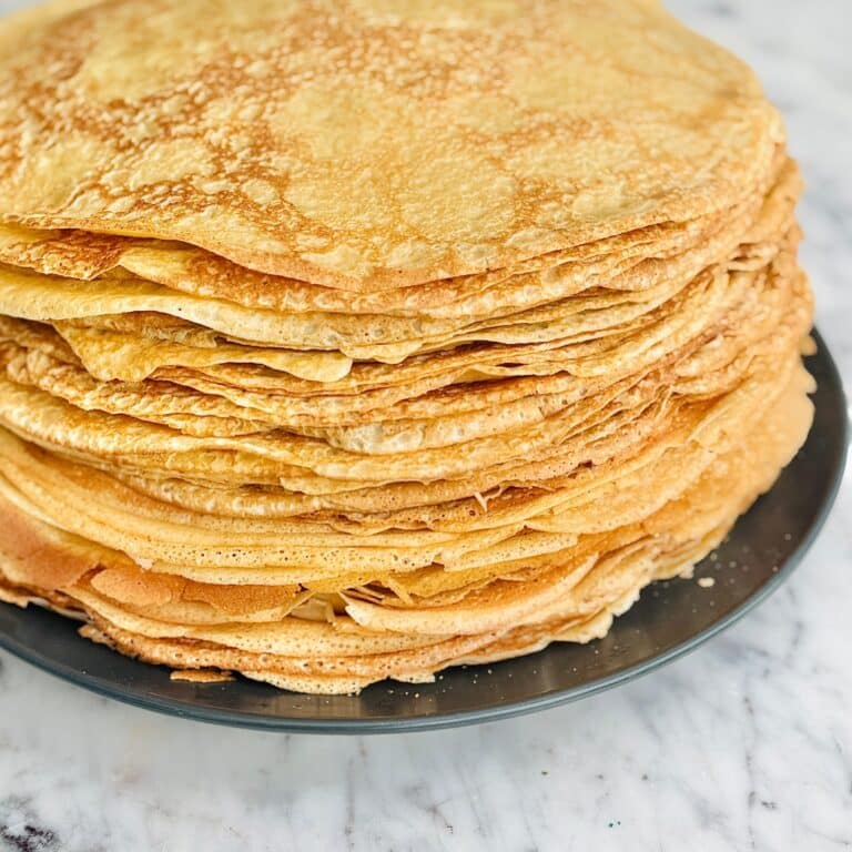 Thin Ukrainian Pancakes
