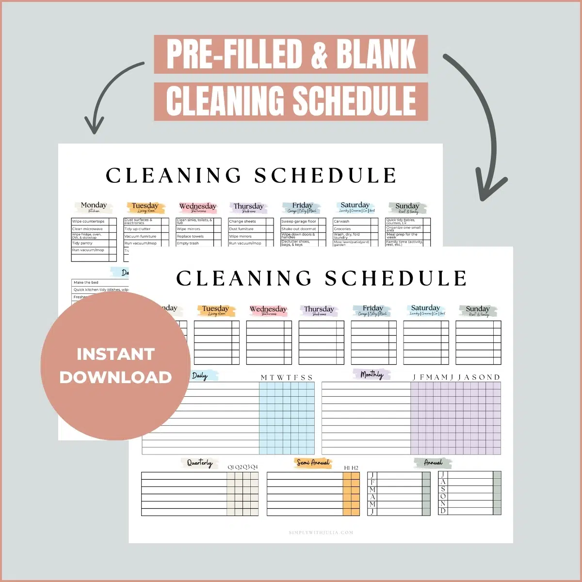 Cleaning Schedule