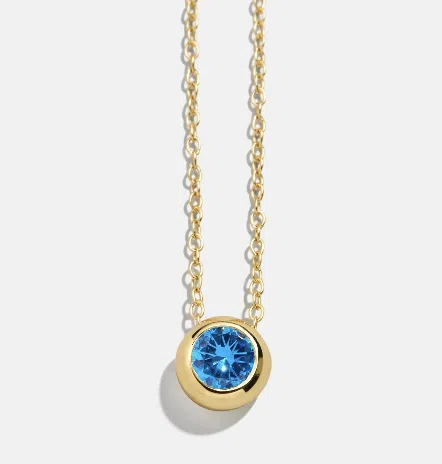 Birthstone pendant from bauble