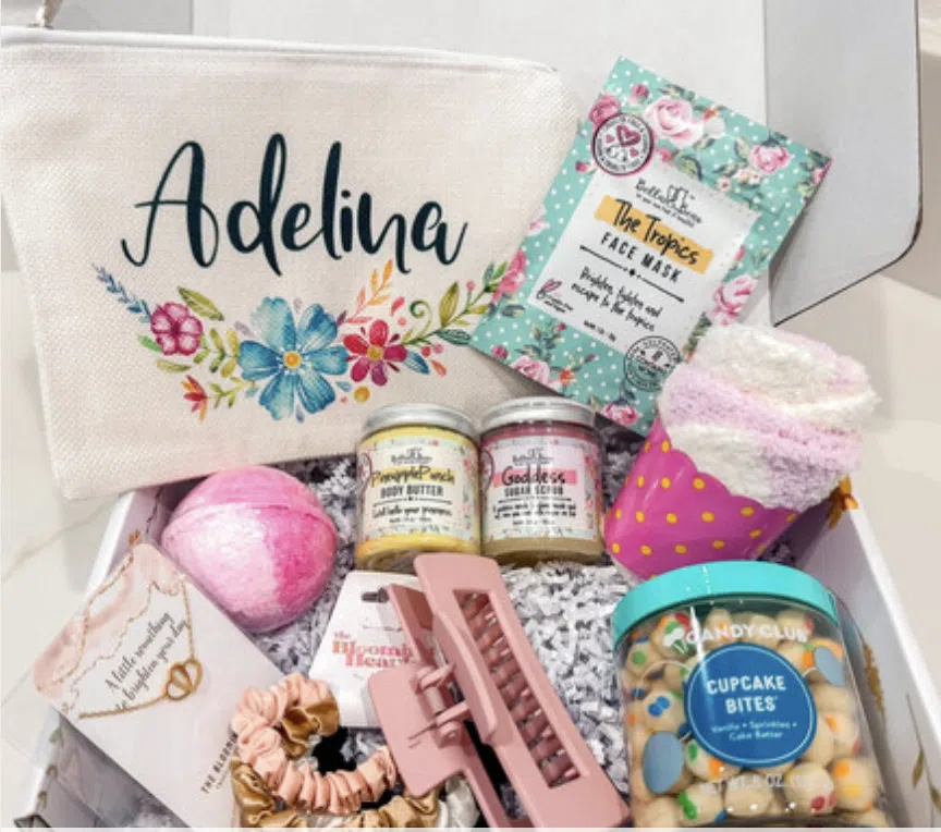 Etsy personalized gift basket