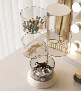 compact layering jewelry organizer